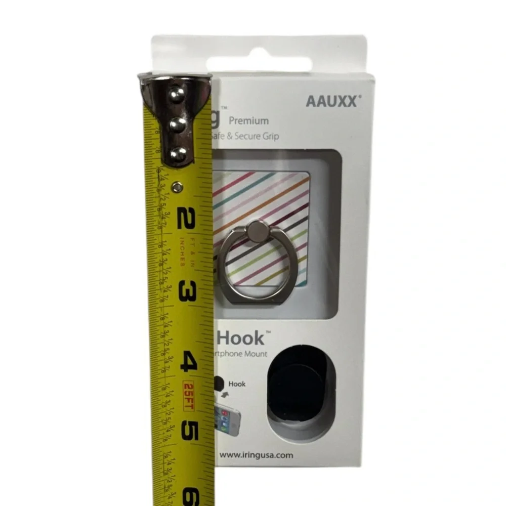iRing Hook phone ring holder attachment with hook brand new in box never used!